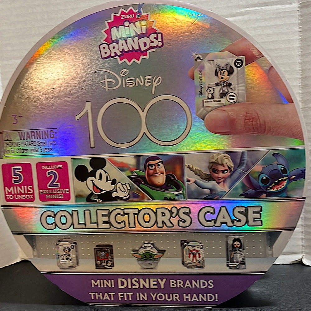 NWOT. Zuru.  Disney 100th anniversary.  Limited Edition. PLATINUM MINIBRANDS